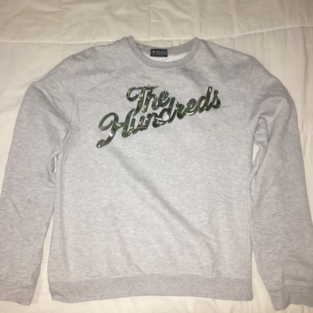 The Hundreds Gray Crewneck